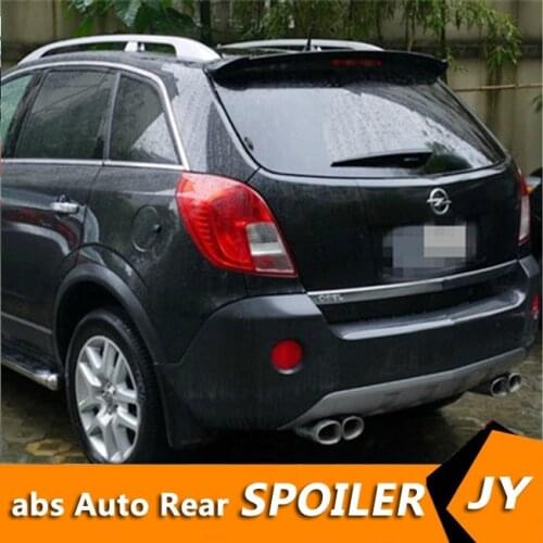 For OPEL Antara Spoiler 2008-2013 Antara spoiler High Quality ABS Material Car Rear Wing Primer Color Rear Spoiler