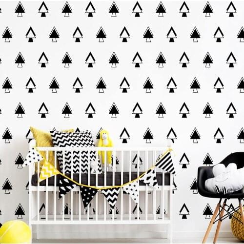 Fun Tribe Forest Wall Stickers Modern Fashion Wall Sticker For Kids Living Childrens Room Vinyl Art Decals Wallpaper