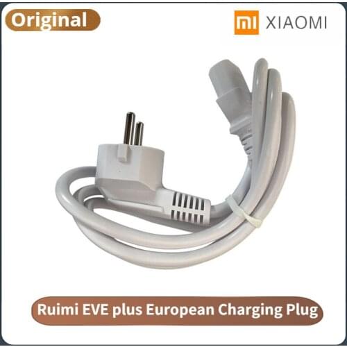 Original spare parts accessories charging cable European plug power cord suitable for Xiaomi Ruimi vacuum cleaner EVE and EVE Pl