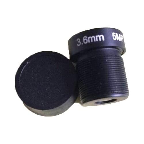 1 / 2.5, 3.6mm wide angle monitoring lens, 5MP tachograph lens, hunting camera lens, aerial camera lens, M12 motion camera lens