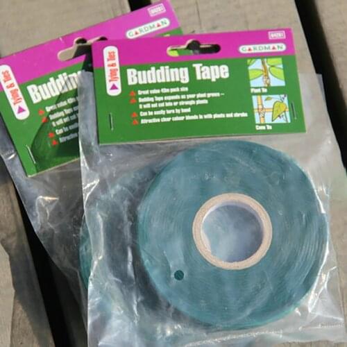 1 Roll 12MM Gardening Tape Branch Belt Binding Green PVC Garden Tools Tree Plant Grafting Film Tie Tape Multi Purpose