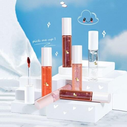 1 Pc FAICCIA Lip Oil Velvet Matte Matte Mirror Glass Lip Glaze Non-stick Cup Lipstick Lipstick TSLM2