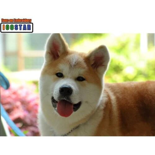 Diy diamond painting Naughty dog full square/round rhinestone handcraft cross stitch DIY Diamond Embroidery room decoration