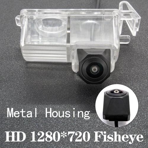 HD 1280*720 Fisheye Car Rear View Camera For NISSAN Tiida/Versa/Latio Hatchback C11 GT-R Cube Z11/Z12 Skyline President PGF50