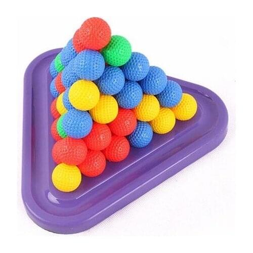 Toys building block toy Early childhood educational puzzle toys building block model buildings kit desktop triangle ball