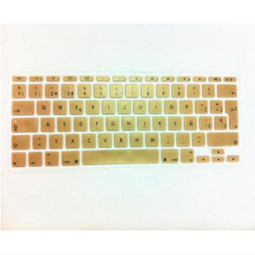 Spanish UK/EU Silicone Soft Keyboard Cover Skin sticker Protective film for apple MacBook Air 11.6 inch 11" EU layout