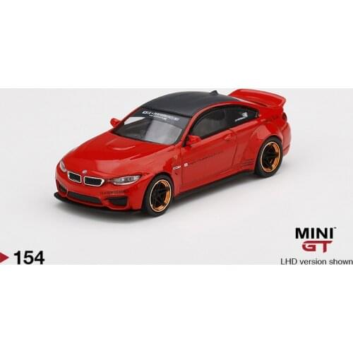 MINIGT 1:64 LB WORKS BMW M4 154 Collection Metal Die-cast Simulation Model Cars Toys