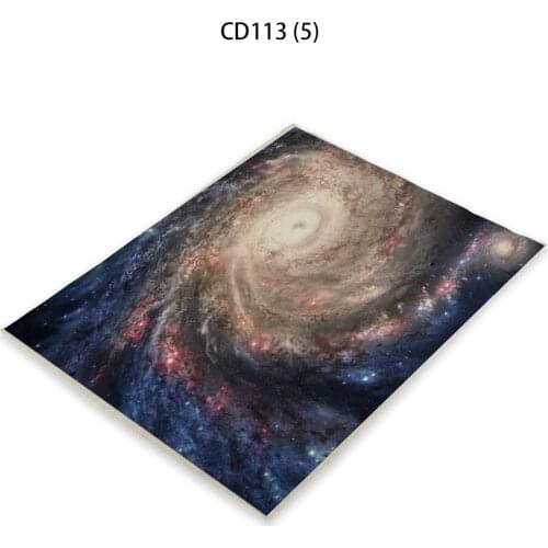 Outer Space Galaxy Table Mat Table Mats Universe Print Map Dessou De Verre Drink Coaster Table Mat for Dinner Serviette De Table