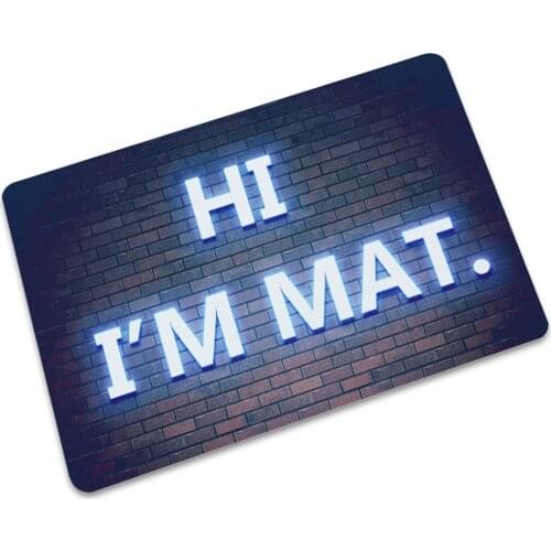 Dropshipping Entrance Door mat Living Room Anti-slip Absorbent Bath Mat Kitchen Welcome Mats For Front Door