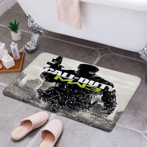 Call of duty 3D Print Doormats Rectangle Non-Slip DoorMat Bedroom Kitchen Entrance Print Door rugs Dropshipping