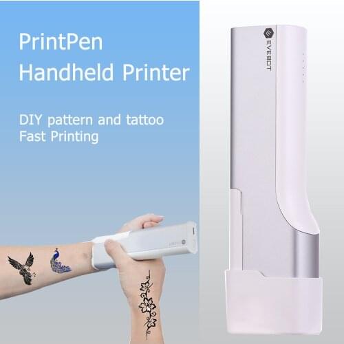 Evebot Portable Printpen mini prrinter inkjet pen portable handheld printers small color DIY printing for Android/IOS #R20