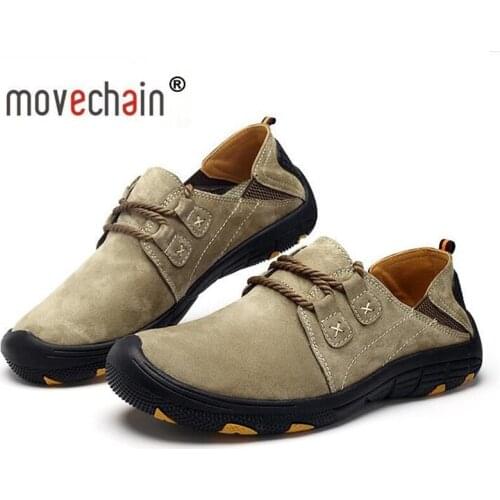 Movechain Mens Cestone Genuine Leather Casual Shoes Men Fashion Oxford Comfortable Shoe Low-top slip-on Loafers Moccasins