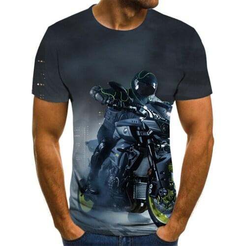 2021 new mens and womens childrens T-shirt 3D printing punk style T-shirt summer fashion top locomotive T-shirt plus size