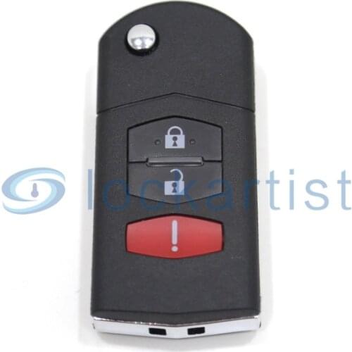 Original Keydiy KDB14 5pcs/lot 2+1 Buttons Universal Remote Key for KD900/KD900+ URG200 KD MINI KD X2 etc for Mazda Vehicles