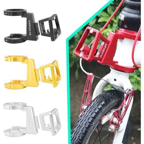 Litepro Front Carrier Cycling Parts Aluminum Alloy Pig Nose Pan Carrier Block For Brompton Bicycle Sbag Basket
