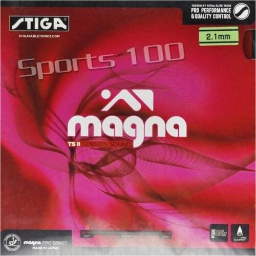 Genuine Stiga Magna TS Tension II Table Tennis Ping Pong Rubber pimples in Viscosity racket spin racquet sports