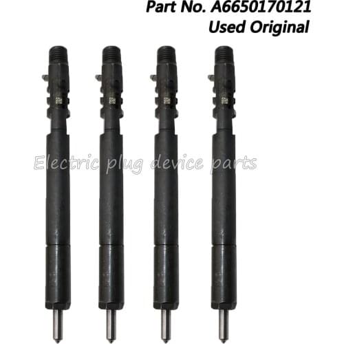 Used OE# A6650170121 Fuel Injectors for SsangYong Euro 3 Stavic Rexton Kyron Rodius A6650170321 EJBR02601D EJBR04601D