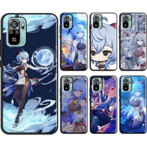 Ganyu Genshin Impact For Xiaomi Redmi Note 9 7 8 10 Pro Note 9S 8T Cover For Redmi 9C 9 9T 6A 7A 8A 9A Case