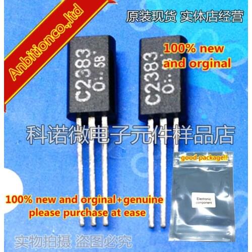 10pcs 100% new and orginal 2SC2383 C2383 TO-92 Silicon NPN Epitaxial Type (PCT Process) in stock