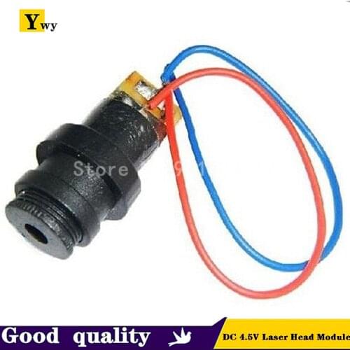 10pcs DC 4.5V Laser Head Module Laser Dot Diode Red Plastic Gyro Module For Arduino