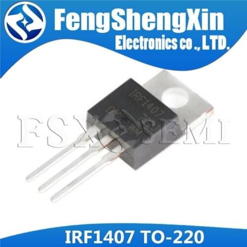 10pcs/lot IRF1407PBF IRF1407 TO-220 Power MOSFET