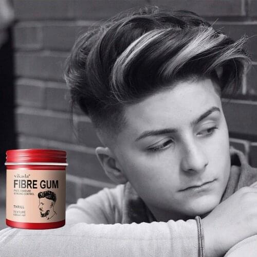100g Men Styling Molding Paste Cream Hair Gel Makeup Styling Natural Tools Clay Lasting Matte Hairstyle Hair Hair TSLM1 Wax Z9Y3