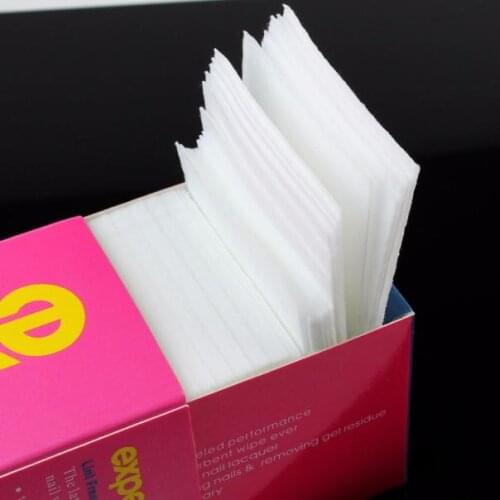 325pcs Nail Wipe Gel Lint Free Nail Art Gel Polish Remover Cotton Pad Nail Wipe Nail Gel Polish Remover Manicure Wipe Tool