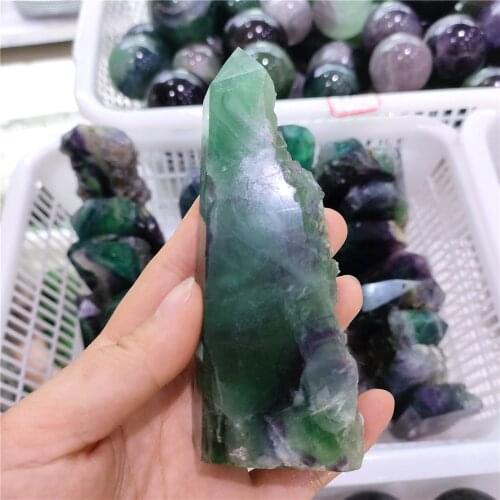 60-70mm Fluorite gemstones natural stone mineral crystals quartz power reiki healing stones 1pcs