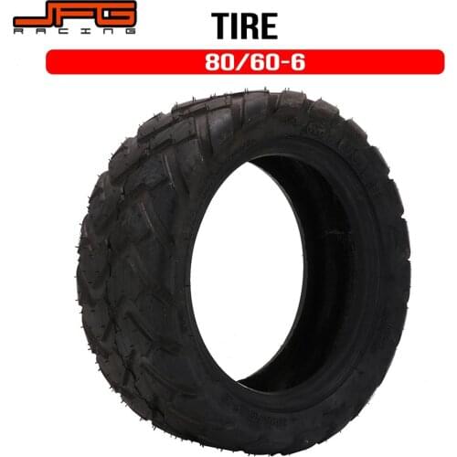 80/60-6 Outer Tire Tubeless Tyre Electric Scooter Refitted Thick Tire Vacuum Road Tire Dirt Bike Mini Mot ATV Quad