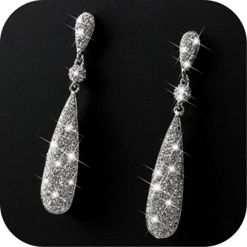 Big Shiny Filled Luxury Jewelry Earrings for Women Aesthetic Halloween Accessories Jewelry Accessories Aesthetic Accessories