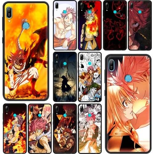Anime Erza Scarlet Fairy Tail Case For Huawei P30 Pro P40 Lite E P Smart Z Y7 Y6 2019 Silicone Phone Cover Mobile Bag Fundas