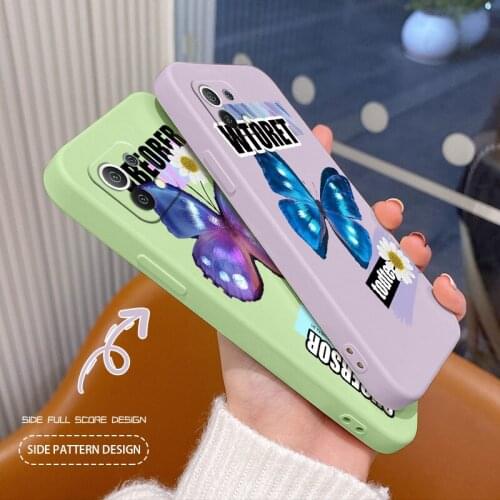 Butterfly Case For Xiaomi Mi 11 lite Ultra 11i 10T 9T Pro Lite 10 10S 9 8 lite Pro Poco F2 X2 F3 Pro Shockproof Phone Cover