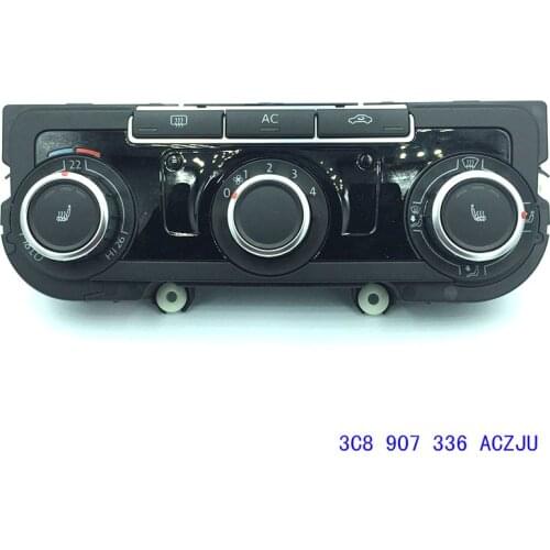 A/C Climate Contol Heater Dials For Golf Eos For Passat 2008 - 2012 3C8 907 336 AC 3C8907336AC