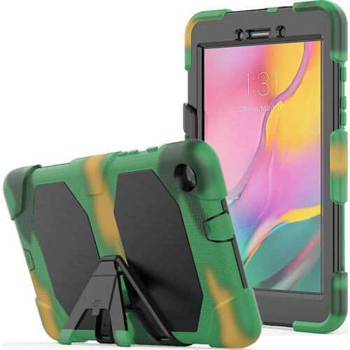 Kids Shockproof Heavy Duty Tablet Protective Shell For Samsung Galaxy Tab T290 T295 T297 8.0" 2019 Case Stand Cover Funda+pen