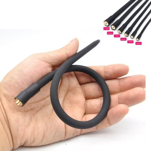 Electric Shock Stimulate Conductive Sound Male Masturbation Catheter Penis Plug Silicone Urethral Dilators Sex Toys For Men