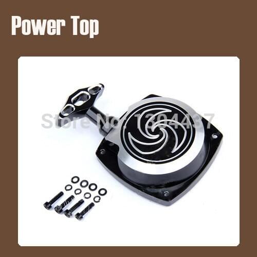 FVITEU CNC Metal pull starter fit 30.5cc engine parts for 1/5 hpi rovan baja 5b 5t 5sc