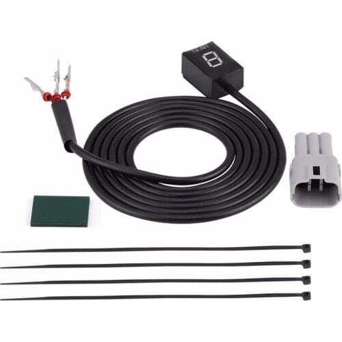 New Arrive Motorcycle 1-6 Speed Gear Display Indicator ECU Plug for Suzuki Intruder 800 V-Strom GSXR 600 SV650 750 SV 650