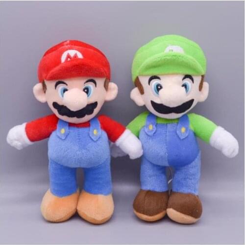 Cute Mario Brothers Plush Stuffed Doll Toy Soft Plush Animal Doll Among Us Children Childrens Birthday Christmas Gifts