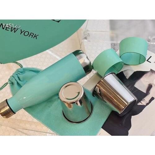 Fashionable and trendy vacuum flask set gift box coffee cup water glass vacuum flask,, beautifully packaged, high-end gift