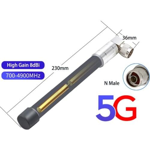 N male connector 5G waterproof FRP antenna 2G/3G/4G omnidirectional Base station glass fiber reinforced plastic antenna N male