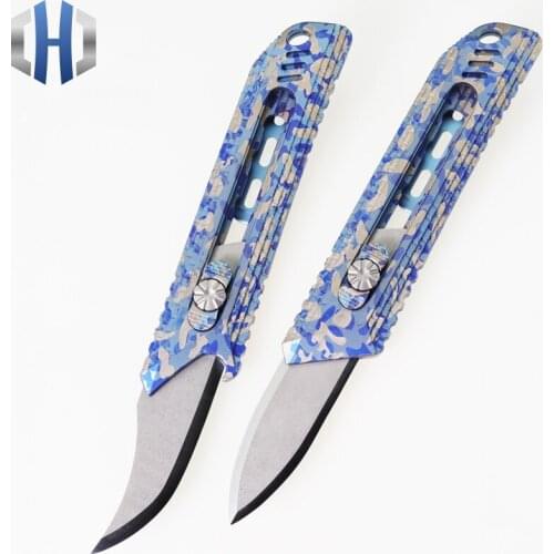 Ultra-thin Lightweight Titanium Alloy Utility Knife 3 Generation Armor Paper Cutter Defense Broken Window Opener EDC Knife