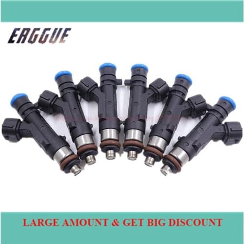 OEM 1465A080 FJ971 6PCS/SET Fuel Injector For MITSUBISHI OUTLANDER 2007-2013 3.0L-V6 146 5A0 80 1465A080