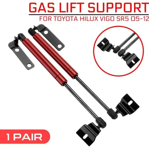 2pcs For Toyota Hilux Vigo SR5 2005-2012 Car Front Engine Cover Bonnet Hood Shock Lift Strut Bars Support Rod Arm Gas Hydraulic