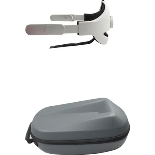 VR Head Strap For Oculus Quest 2 VR Helmet Belt Adjustable Headband Head Reduced Pressure Fixing Strap Vr Accessories