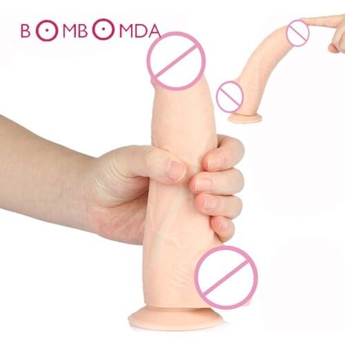 Sex Shop Huge Realistic Dildo With Suction Cup Erotic Sex Toys for Woman G Spot Vagina Stimuate Sex Masturbator Real Penis Dildo