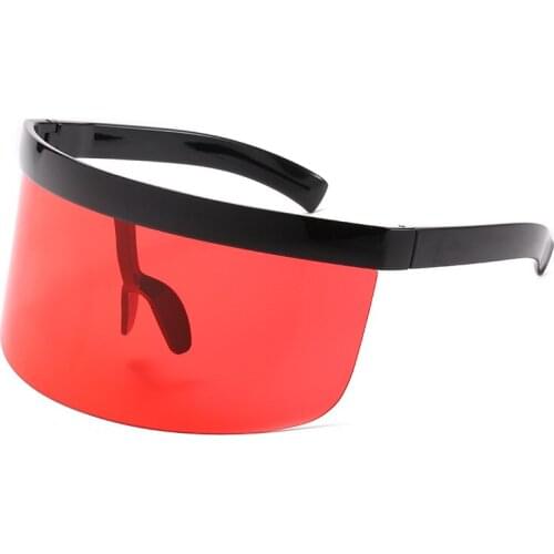 TEENYOUN Oversized Face Mask Sunglasses for Women 2021 Eyeglasses Sun Glasses for Men Protective Glasses UV400 Oculos gafas de