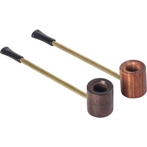 Lighters & Smoking Accessories, Popeyes pipe of rosewood, Straight solid wood pipe