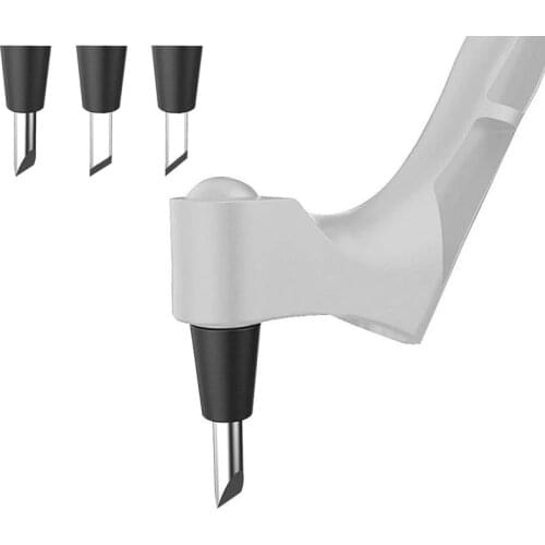 1PC DIY Craft Cutting Kinfe Head Art Cutting Tool With 360 Steel Rotating Blade Sharp Safety Cutter Paper Knife Accessories