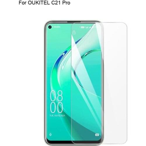 1PC For OUKITEL C21 Pro Glass Tempered Cover Tempered Glass Film For OUKITEL C21Pro Protection Screen Protector Protective Film