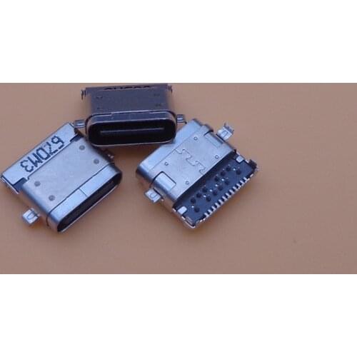 10pcs/lot Micro mini USB jack socket connector Charging Port replacement repair parts 12 pin For Asus Zenfone 3 ZE552KL zenfone3